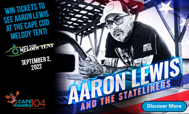 Win tickets to see Aaron Lewis at the Cape Cod Melody Tent!