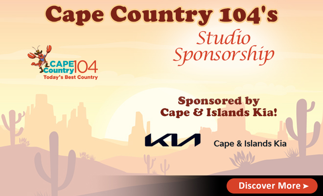 Cape Country 104’s Studio is Sponsored by Cape & Islands Kia!