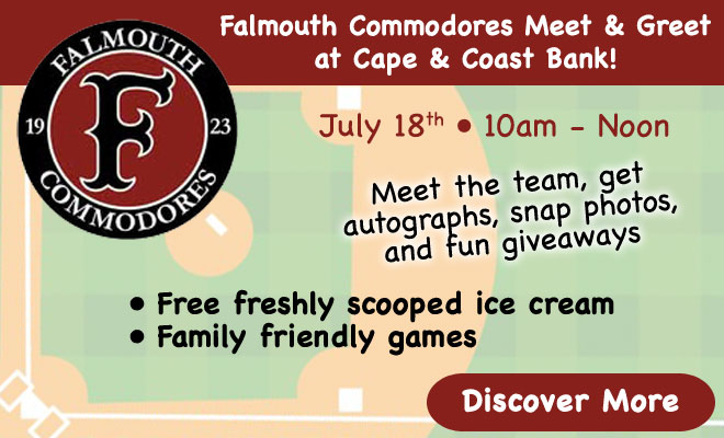 Falmouth Commodores Meet & Greet at Cape & Coast Bank!