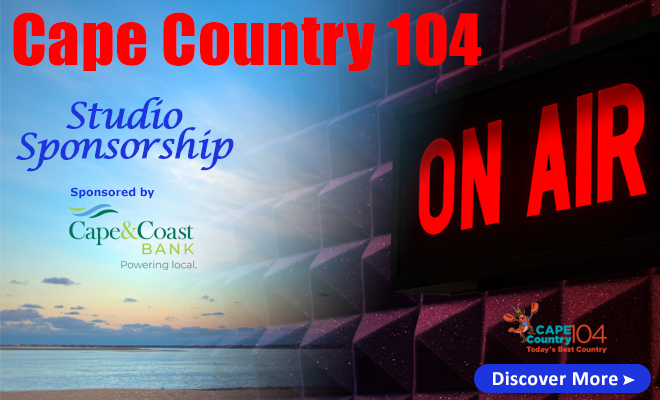 Cape Country 104 Studio is Sponsored by Cape & Coast Bank!