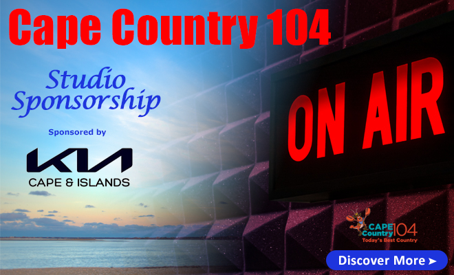 Cape Country 104 Studio is Sponsored by Cape & Islands Kia!